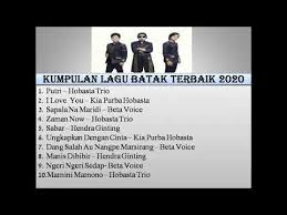 Untuk melihat detail lagu lagu batak 2019 klik salah satu judul yang cocok, kemudian untuk link download lagu batak 2019 gratis, mudah dan cepat ada di halaman berikutnya. Kumpulan Lagu Batak Mp3 Terbaru Youtube