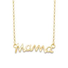 A gorgeous keepsake in shiny gold with the sweetest word ever!! Jewel Zone Us Mother S Day Jewelry Gifts Mama Pendant Necklace In 14k Yellow Gold Over Sterling Silver Walmart Com Walmart Com