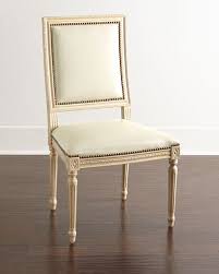 Is sure to add a glamorous touch to your dining room. Gold Dining Chair Horchow Com