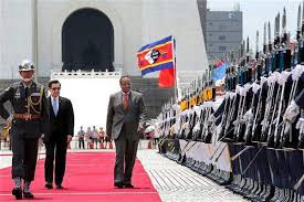 It replaced matsapha airport as the only international airport in eswatini accepting commercial flights in 2014. President Ma Welcomes Swaziland S King Mswati Iii With Full Military Honors