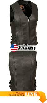 B00tyud0hw Milwaukee Leather Women Vest With V Shape Front