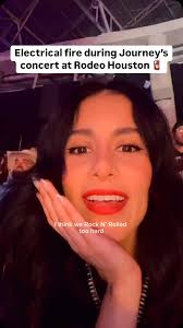 Journey concert cancelled due to electrical fire under the stage at  RodeoHouston.