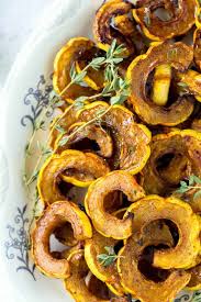 Learn How To Cook Delicata Squash With This Easy Roasted Delicata Squash Recipe Made With Maple Syrup An Delicata Squash Delicata Squash Recipe Delicata Recipe