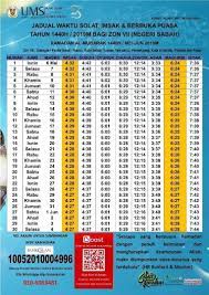 Kinabalu latitud 6 05 00 u longitud 116 32 00 t ketinggian 4101 meter disediakan oleh. Jadual Waktu Solat Imsak Dan Universiti Malaysia Sabah Facebook