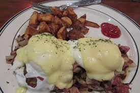 Menu omelets with toast or muffin and herb roasted potatoes. My Corn Beef Hash Benedicts Yum Picture Of Mimi S Cafe Ocala Tripadvisor