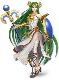 Palutena As She Appears In Super Smash Bros Ultimate Smash Bros Super Smash Bros Super Smash Brothers