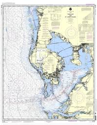 Noaa Nautical Chart 11412 Tampa Bay And St Joseph Sound