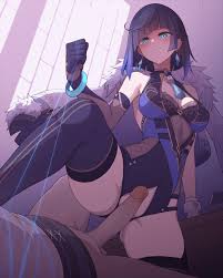 AKT 夜兰 captivating Genshin Impact erotic art collection