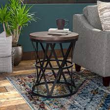 Some handy models feature tiers of shelving underneath for extra storage. Wayfair Black End Side Tables You Ll Love In 2021