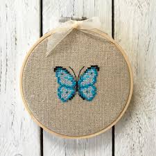 Convert a jpeg picture into a photostitch design! Free Tutorial How To Frame Cross Stitch In A Hoop