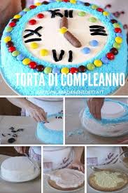 Torta Di Compleanno Per Bambini A Forma Di Orologio Ricetta Facile E Divertente Torte Di Compleanno Per Bambini Torte Di Compleanno Torte