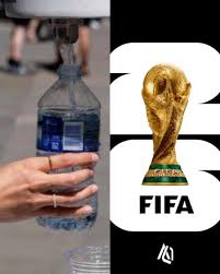 🚨🚨🚨🚨EITA! Os torcedores N&Atilde;O poder&atilde;o levar suas pr&oacute;prias garrafas de &aacute;gua  para a Copa do Mundo de 2026. Apesar das altas temperaturas esperadas  durante o torneio, a FIFA anunciou a proibi&ccedil;&atilde;o &ldquo;por
