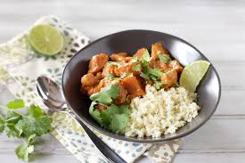 How to make easy indian butter chicken recipe Slow Cooker Butter Chicken With Sweet Potatoes And Cauliflower Rice Bourbon And Honey