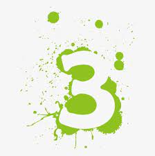 Digital Ink 3 Ink Marks Number 3 Png Transparent Clipart Image And Psd File For Free Download Digital Ink Ink Clip Art