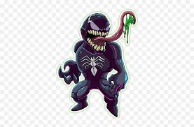 มาบ่งบอกตัวตนของคุณได้ง่ายๆ แค่เสิร์ชหา 'venommovie' แล้วใช้ stickers ตกแต่ง. Sticker Venom Wastickerapps Venom And Carnage Gif Emoji Venom Emoji Free Transparent Emoji Emojipng Com