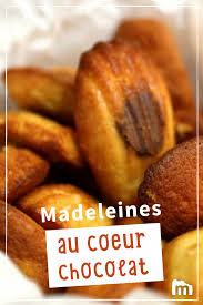 Madeleines Au Coeur Chocolat Madeleine Chocolat Gouter Gateau Saintvalentin Marmiton Recette Cuisine Recettes De Cuisine Nutella Recette Madeleine