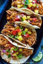 January 20, 2020 by debi 3 comments. Slow Cooker Chicken Tacos Jessica Gavin