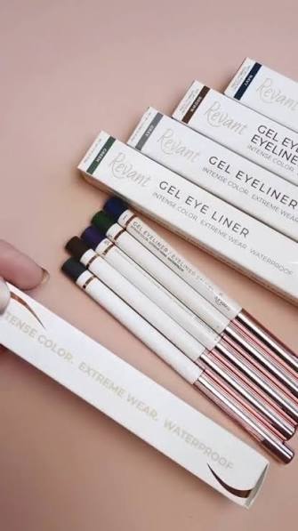 Proof in every stroke ✨, Our Revant Gel Eyeliners glide on smooth with  rich, pigmented color that lasts., Huge thanks to the beautiful  @laurielytaylormua for this beautifully done video showing off ...