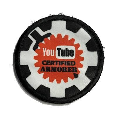 3" Youtube Certified Armorer Funny Morale Patch Tactical Military Flag USA | eBay