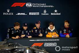 Want to discover art related to max_verstappen? Press Conference George Russell Williams Racing Lance Stroll Racing Point Max Verstappen Red Bull Racing Lando Nor Max Verstappen Red Bull Racing Racing