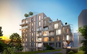 60 square metre modern apartment designs with black, grey and brown interiors. Modern Apartment Building M1a Arch 1 Archello