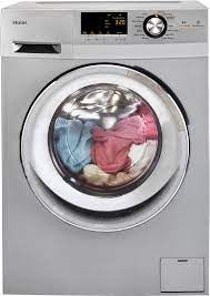 If the door will not unlock, it will require service. Haier Hlc1700axs 24 Inch Front Load Washer Dryer Combo With 2 0 Cu Ft Capacity Non Vented Condensing Drying 11 Wash Cycles 3 Dry Cycles 3 Dispensers Detergent Fabric Softener Bleach And 24 Hour Delay Start Silver