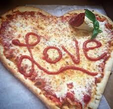 Cut pizza dough in half and shape each into a heart. Send A Pizza Your Heart Where To Find Heart Shaped Pizzas In Nepa 2020 Nepa Pizza Review