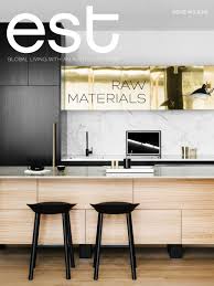 est magazine issue #19 raw materials