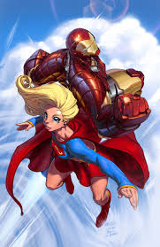 Les nouveaux sinister six, dirigés par le mystérieux iron spider, malmènent miles morales ! Ironnmaiden Colors Comic Book Heroes Iron Man Tony Stark Supergirl