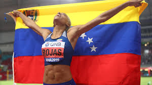 The long jump is a track and field event in which athletes combine speed, strength and agility in an attempt to leap as far as possible from a take off point. Yulimar Rojas Venezuela S Triple Jump Star Top Facts