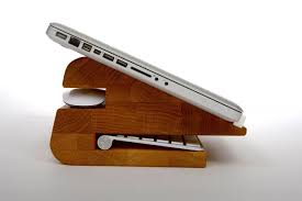 Laptop Organizer Holz Eiche Geolt Notebook Halterung Eiche Geolt Laptop Organizer Organizer