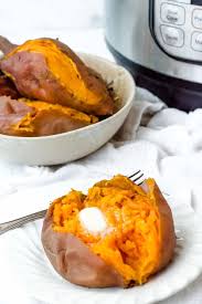 Instant Pot Sweet Potatoes Recipe In 2020 Potato Calories Cooking Sweet Potatoes Sweet Potato Peanut Butter