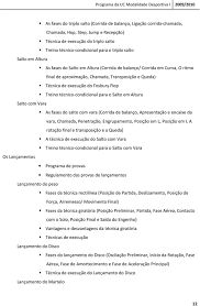 3º salto feito com uma perna diferente dos saltos anteriores. Modalidade Desportiva I Pdf Download Gratis