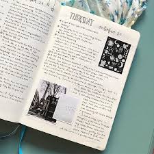 Aesthetic Black And White Bullet Journal Black And White Pre Halloween Page With Images Bullet Journal Inspiration Sketch Book Black And White