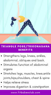 Triangle Yoga Pose Trikonasana Benefits Workout For Beginners Yoga Information Yoga Benefits