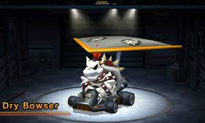 People can choose to race as one of their favorite mushroom kingdom characters or even as their mii character. Dry Bowser Mario Kart 7 Mods
