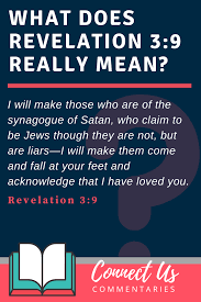 Revelation 3 9 Meaning Of The Synagogue Of Satan In 2020 Knowing God Revelation Bible Commentary
