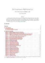 The Comprehensive Latex Symbol List By Ein Hacker Issuu