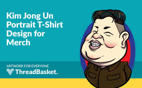 He was relatively inexperienced and had not yet. Kim Jong Un Portrait T Shirt Design Vector Threadbasket