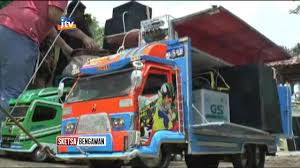Waspada demi kebenaran dan keadilan. Miniatur Truk Sound Sitem Sketsa Bengawan Youtube