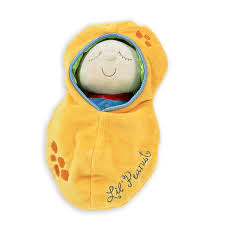 Manhattan Toy Snuggle Pod Lil Peanut First Baby Doll With Cozy Sleep Sack For Ages 6 Months And Up Walmart Com