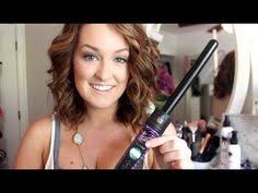 How I Curl My Short Hair Curling Wand Youtube How To Curl Short Hair Short Hair Styles Hair