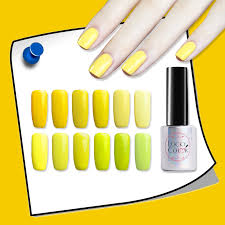 Light Yellow Gel Nail Lacquer High Quality Long Lasting Soak Off Uv Led 10ml Bottle 12 Colors Nail Gel Aliexpress