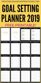 2021 Goal Planner Pdf Free Printable Printables And Inspirations Planner Printables Free Goals Planner Printable Planner Pages
