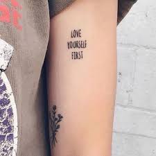 Love Yourself Little Tattoo Ideas That Are Perfect For Your First Ink Photos First Ideas Little Perfect Pho In 2020 Tattoos Little Tattoos Tattoos For Women