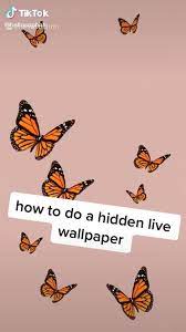 How To Make A Hidden Live Wallpaper Video Funny Phone Wallpaper Live Wallpapers Live Wallpaper Iphone