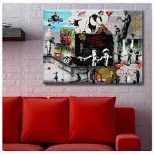 You'll receive email and feed alerts when new items arrive. Huge Canvas Banksy Graffiti Collage 32x24 Inch Wall Art Photos Poster Prints Poster Prints Photo Wall Art Banksy Graffiti