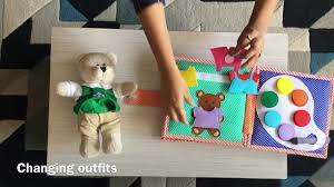 A simple introduction to the physical features and behavior of a variety of baby animals. A Cubs And Calves Quiet Book A Trunk Full Of Toys And More Youtube