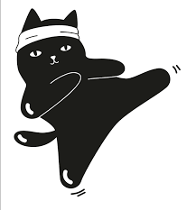 Puppycityny.com look at these karate cats ready for action! Karate Cats On Behance