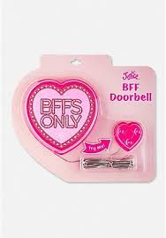 Bff Doorbell Girly Decor Tween Girls Bedding Bff